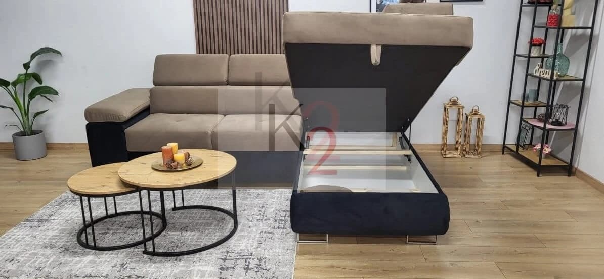 Narożnik Arteon Bis Bonell 275x202 — widok z boku