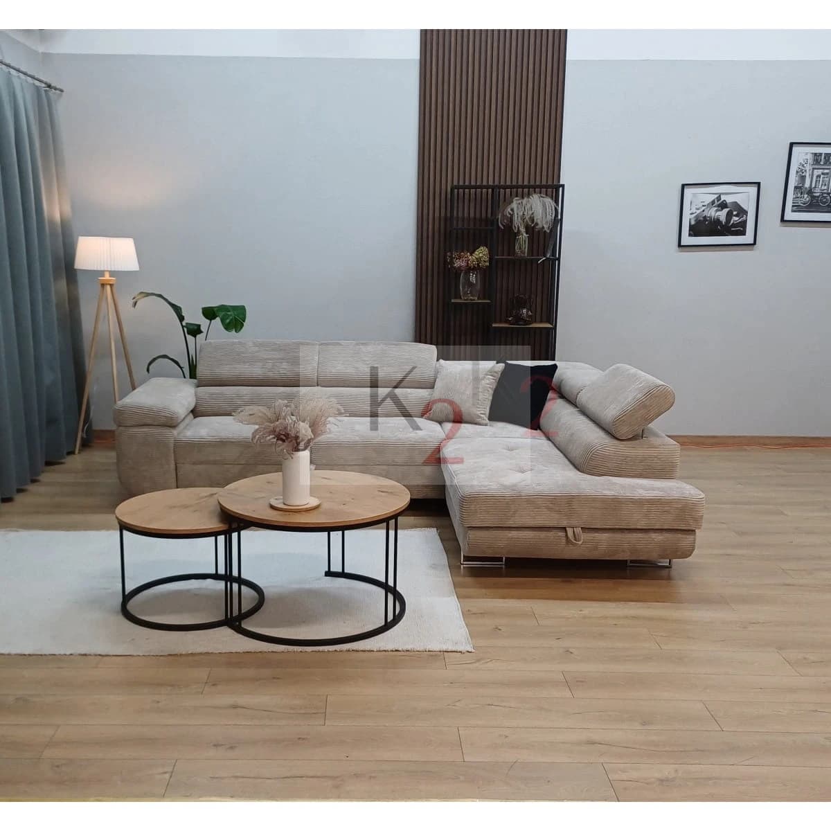 Narożnik Arteon Relax 275x202 — widok z boku