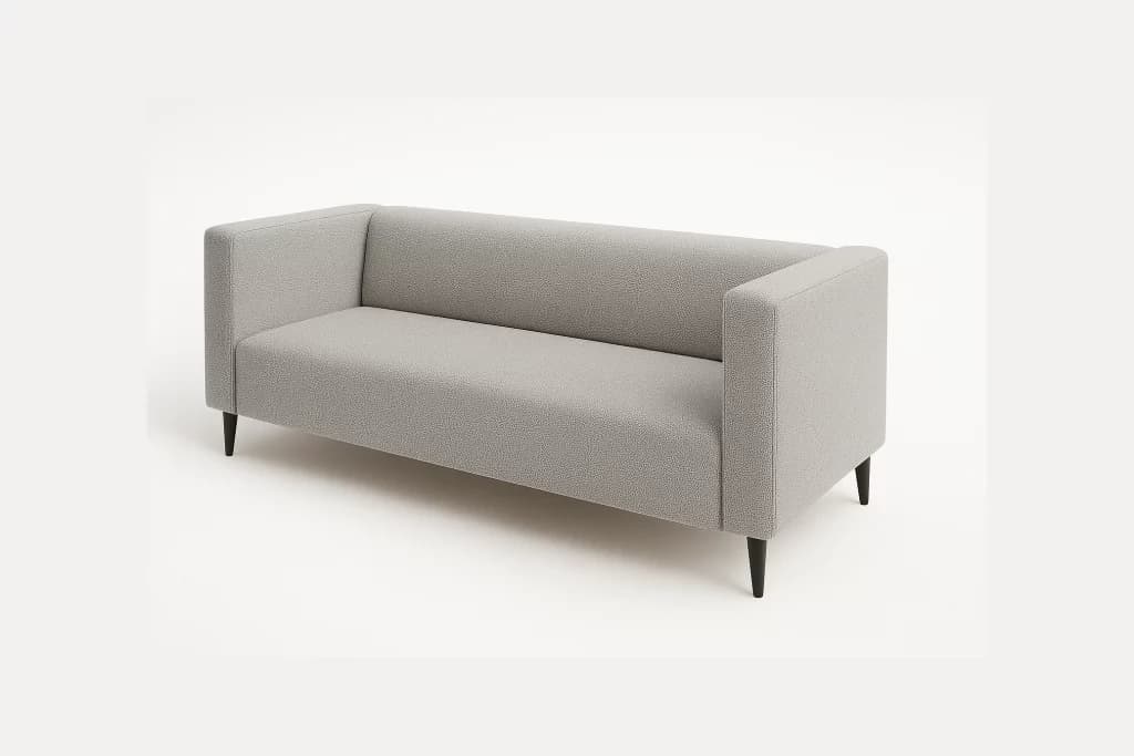 Sofa Calmo 3-osobowa — widok z przodu