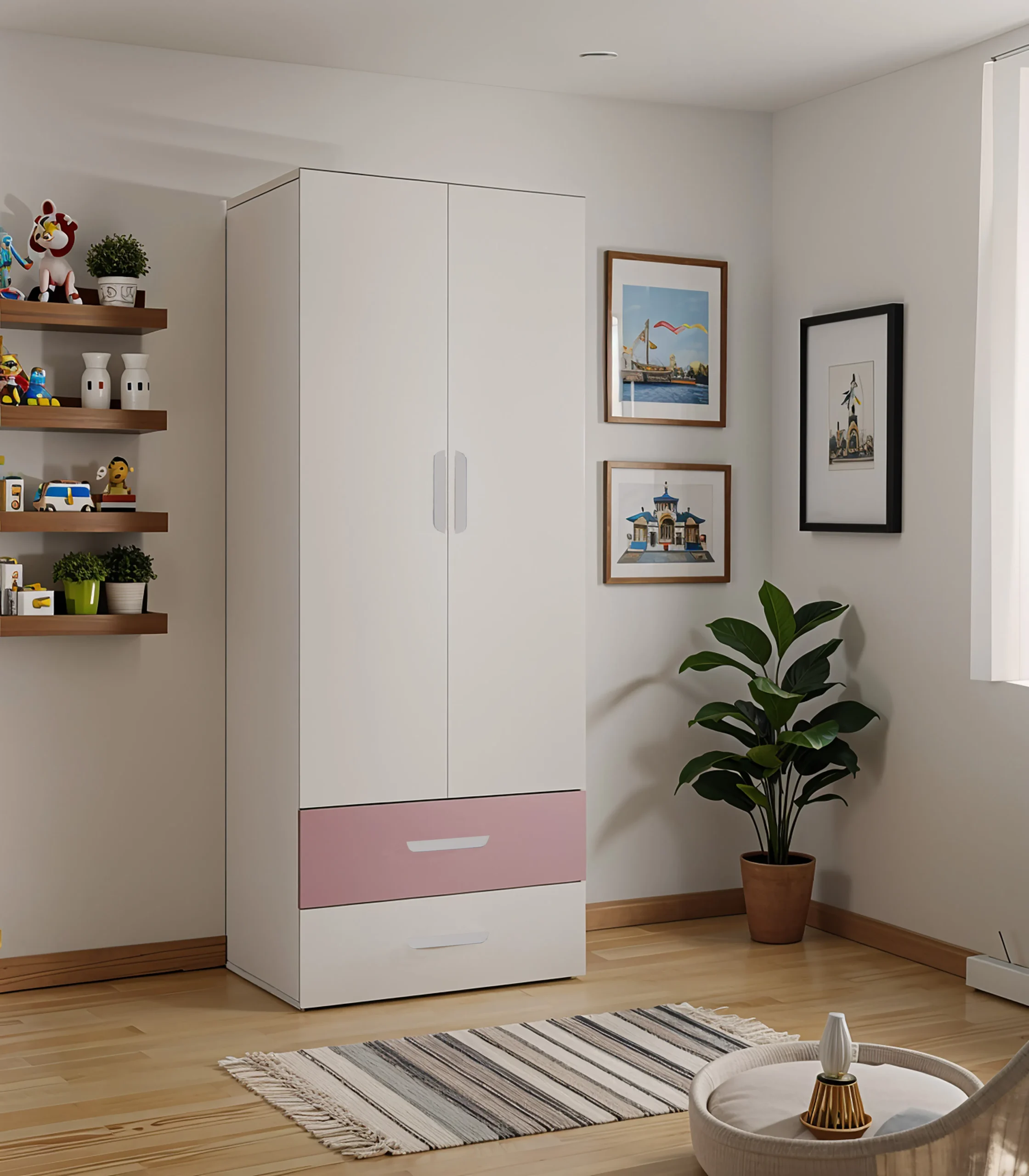 Szafa 2d. Flexi Bed Lumio