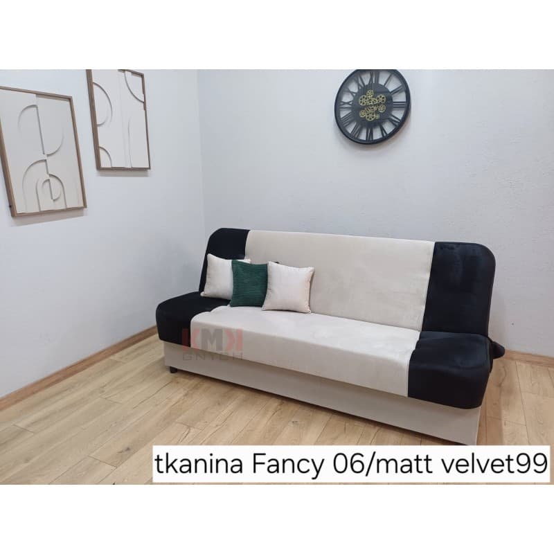 Wersalka 194x95 Kanapa rozkładana do salonu z pojemnikiem Filip od ręki