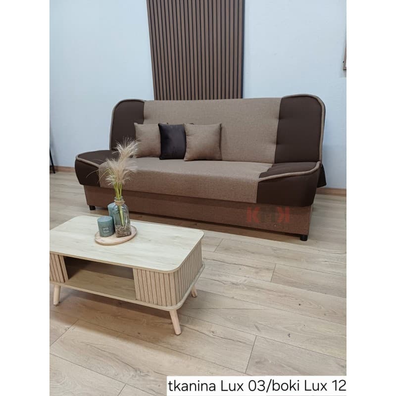 Wersalka 194x95 Kanapa rozkładana do salonu z pojemnikiem Filip od ręki