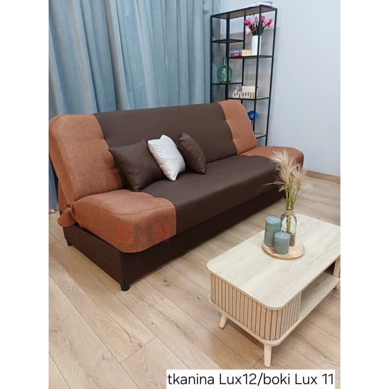 Wersalka 194x95 Kanapa rozkładana do salonu z pojemnikiem Filip od ręki