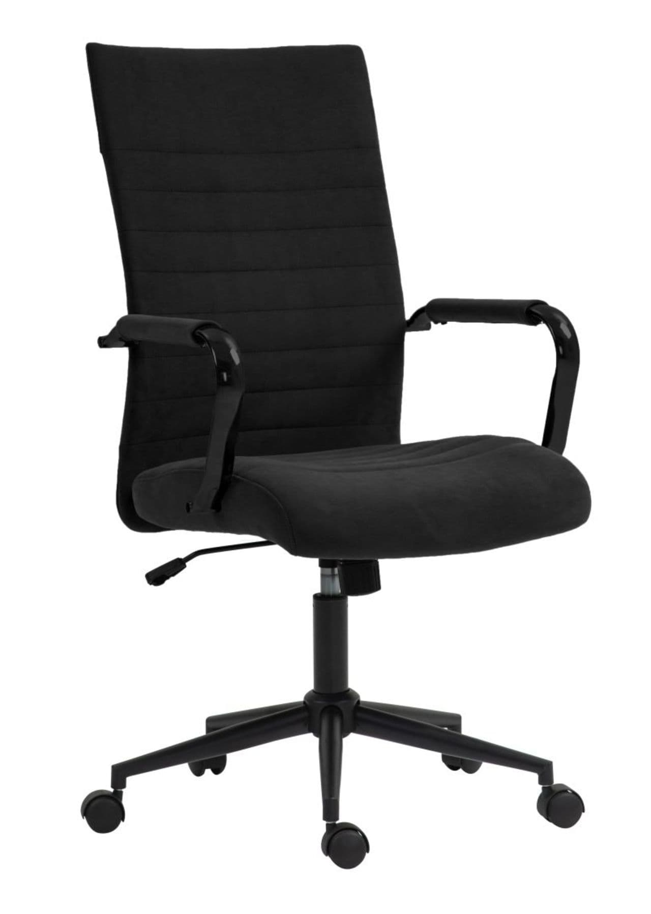 Fotel obrotowy FB14-FX Velvet (czarny)