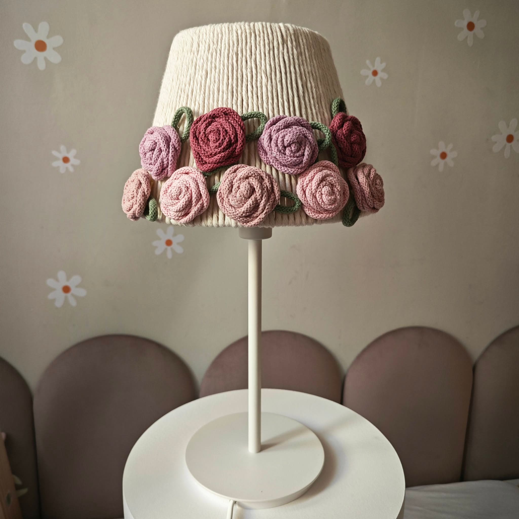 Lampa nocna Różyczki 40 cm
