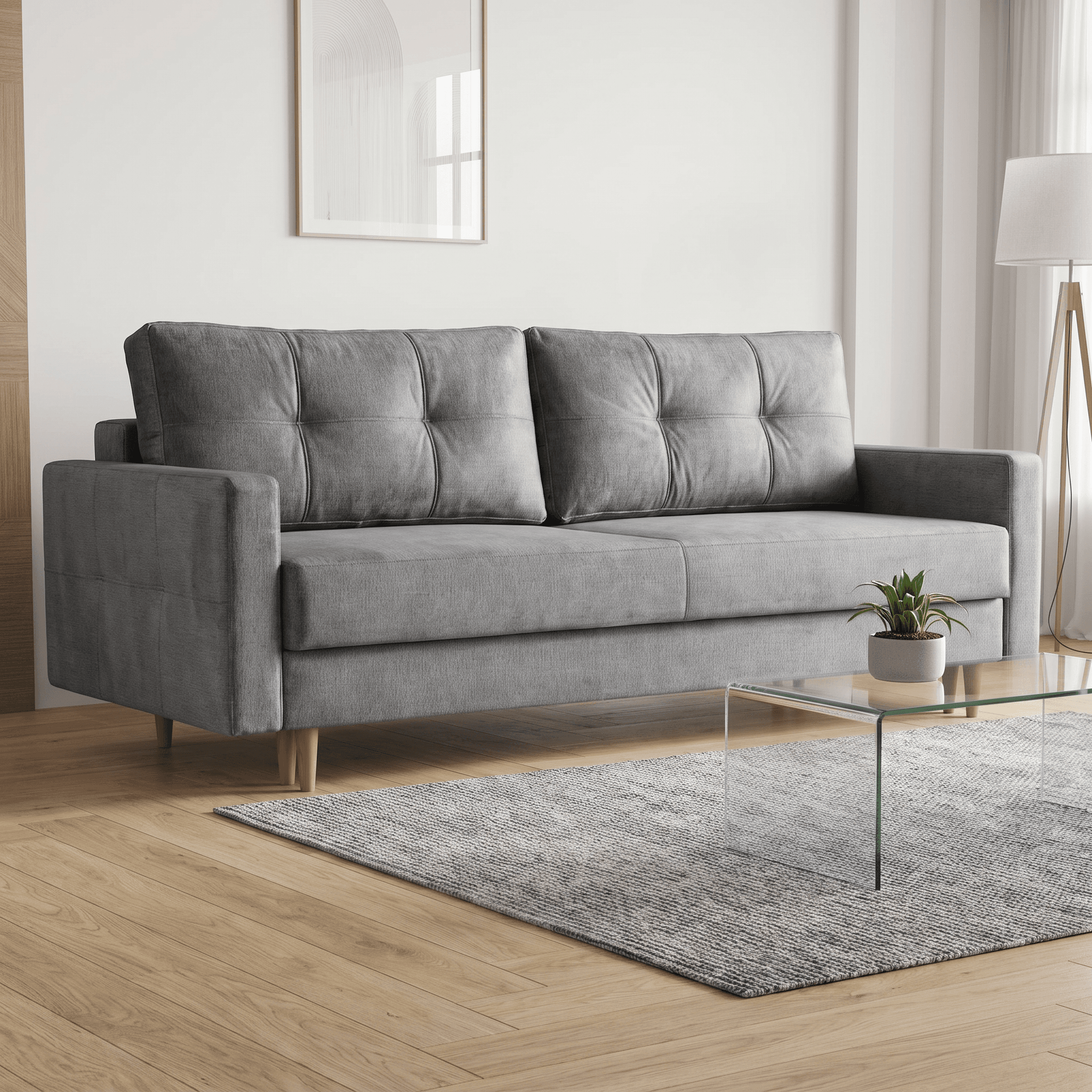 Sofa kanapa FLORO rozkładana z funkcją spania