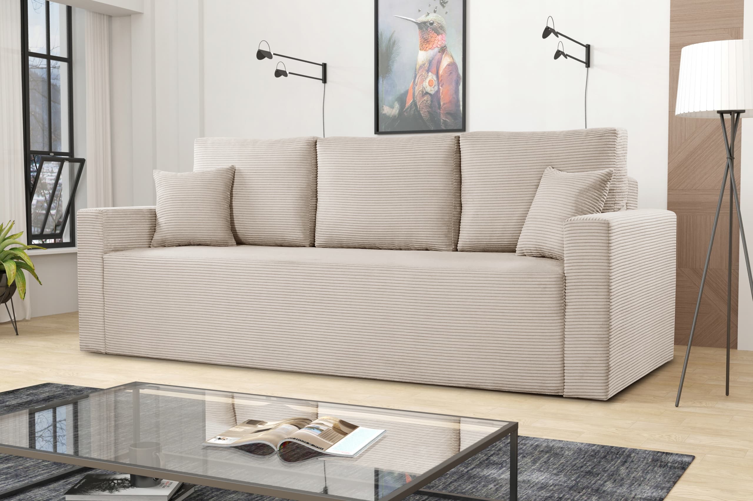 Sofa kanapa ZOOM rozkładana z funkcją spania